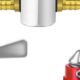Motorcycle Fuel Tank Valve Tap Made of Aluminum Alloy Compatible with 6mm Oil Pipe Diameter For Enhanced Fuel Flow Stability
