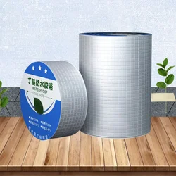 Butyl Tape Color Steel Tile Sun House Roof Self-adhesive Butyl Waterproof Coil Cracks Repair Leakage Butyl Waterproof Tape
