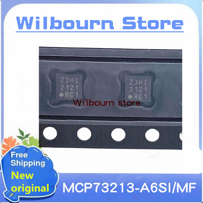 

10 шт. ~ 50 шт./лот MCP73213-A6SI/MF MCP73213T-A6SI/MF Z3HI 23HI QFN10 новый оригинальный запас
