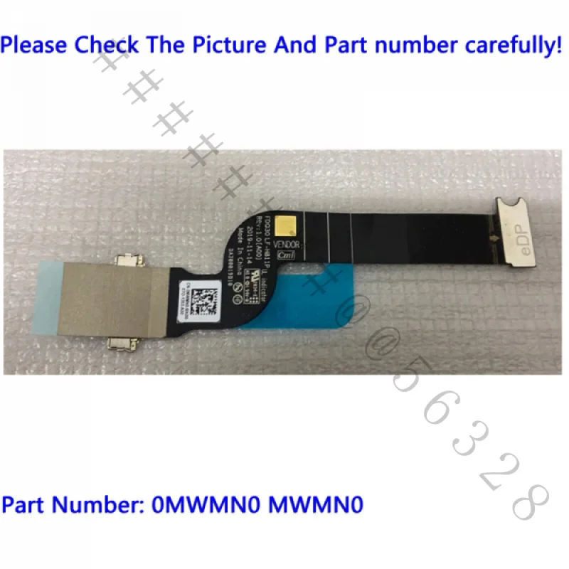 SSS+New LCD LVDS Screen Cable For Dell XPS 13 9300 P/N LF‑H811P 0MWMN0 MWMN0 Laptop Replacement Repair Part