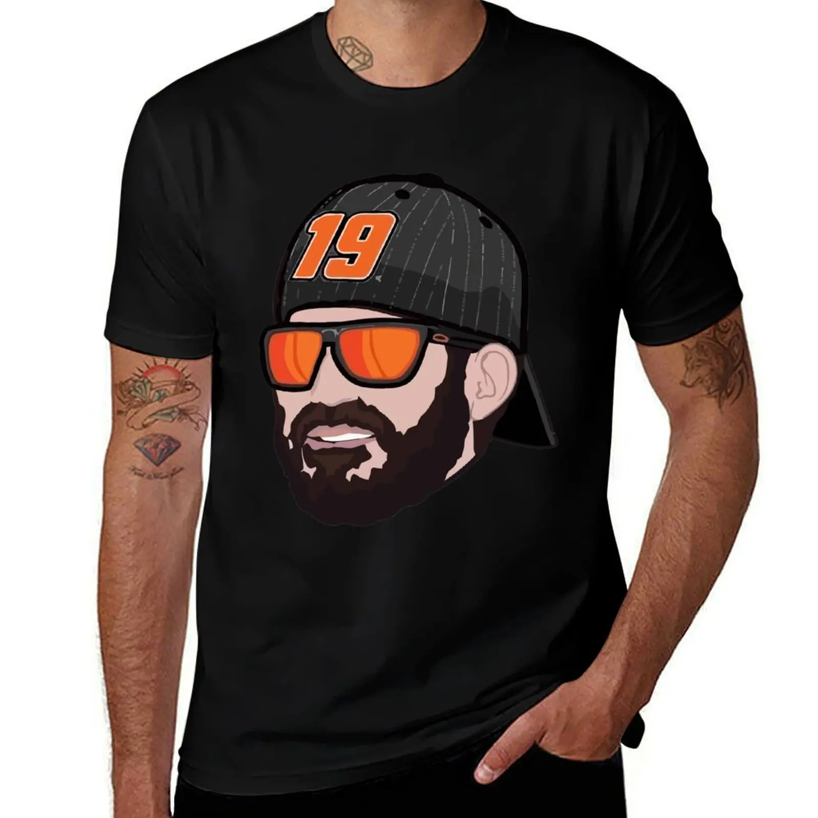 

19 Jr Racer T-Shirt cotton t shirt pack man t shirt designer T-Shirt