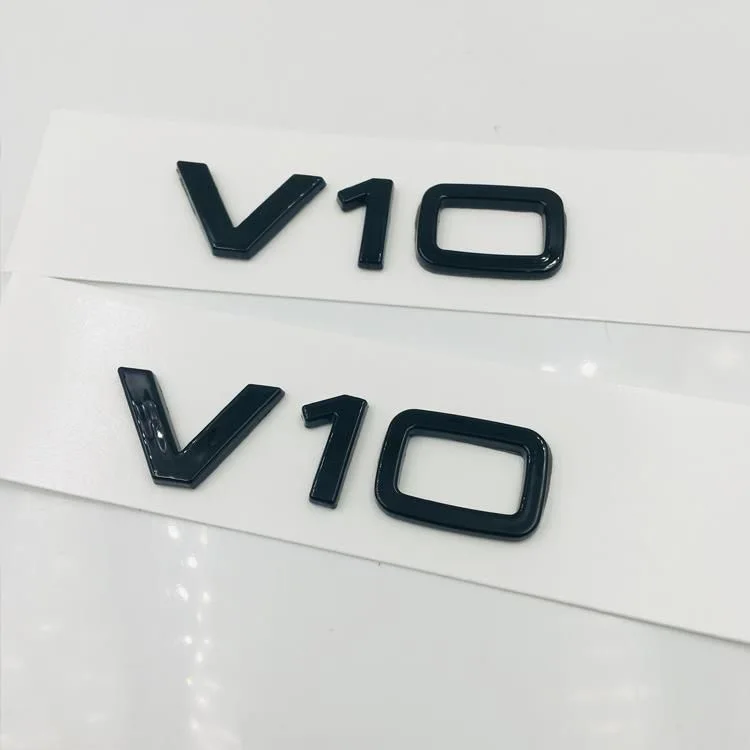 AUDI R8 4Ring logo ABS Black Car Hood Front Grill Emblem Rear Trunk Badge Sticker R8 Sticker V10 Emblem Car Accessories