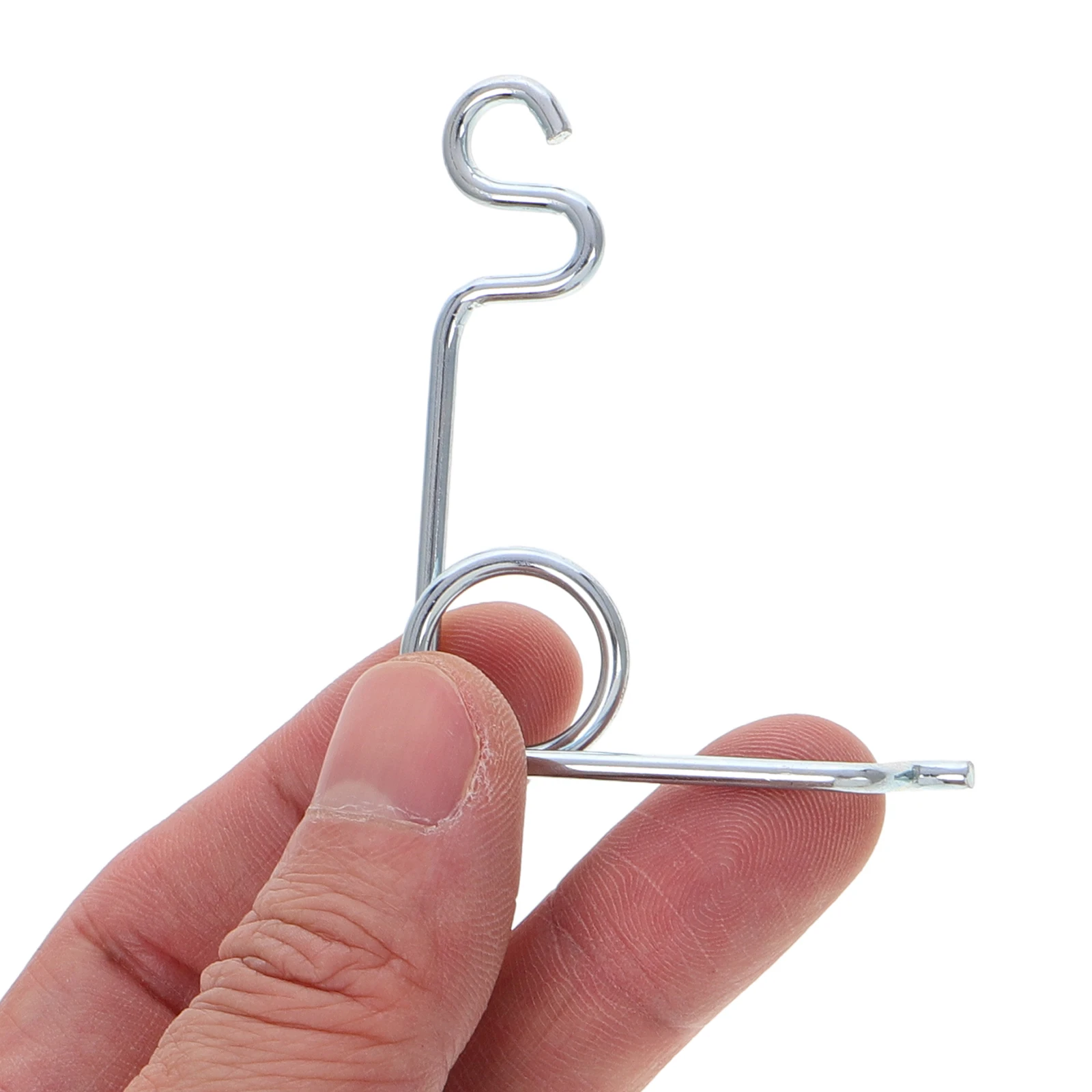 Fuel Door Hinge Repair Kit Metal Gas Tank Cover Spring Replacement Compatible for Ford 2009-2014 Fuel Door Spring Pocket