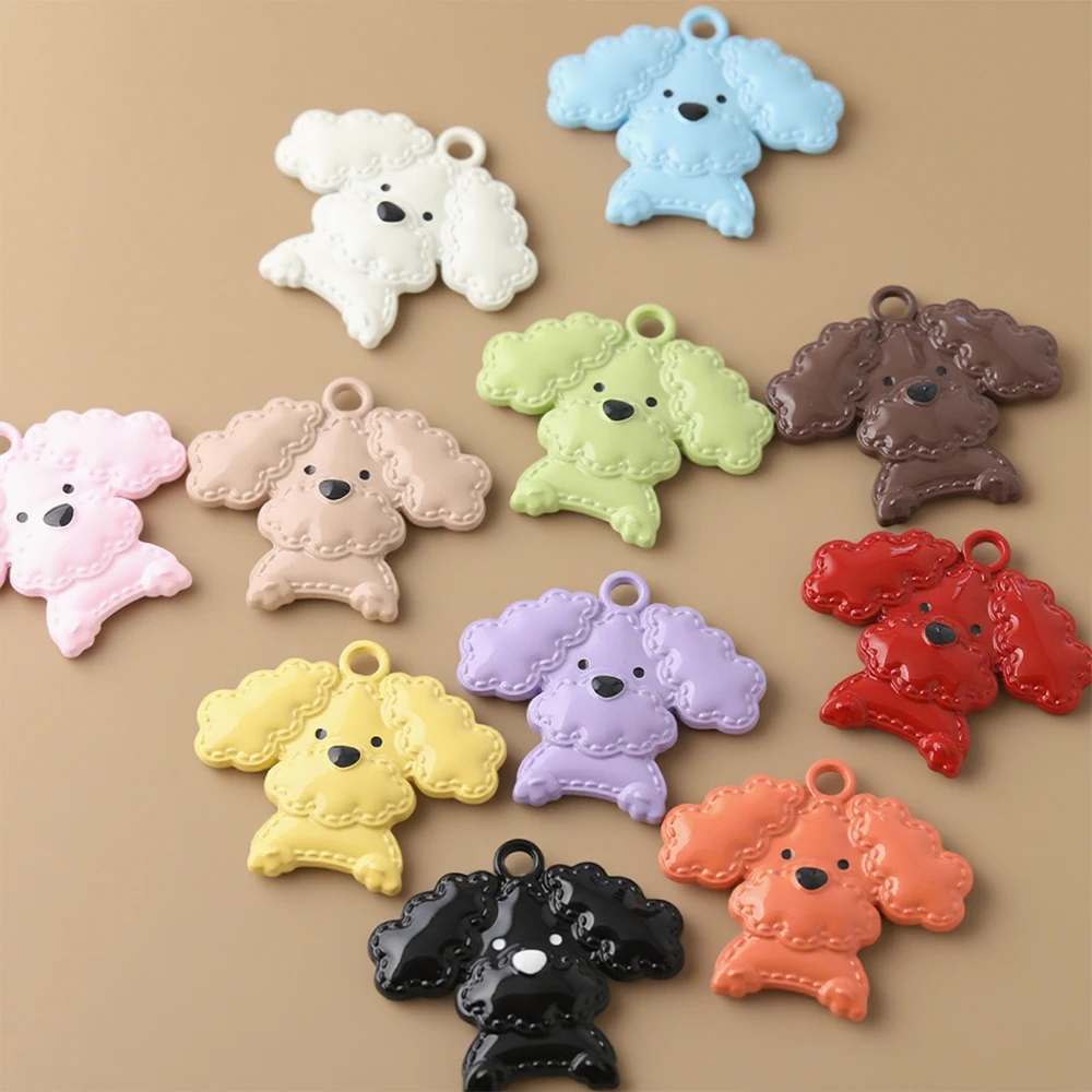 

Cordial Design 50Pcs 48*55MM Hand Made/DIY Pendant/Paint Effect/Dog Shape/Bag Pendant/Jewelry Findings & Components #195092