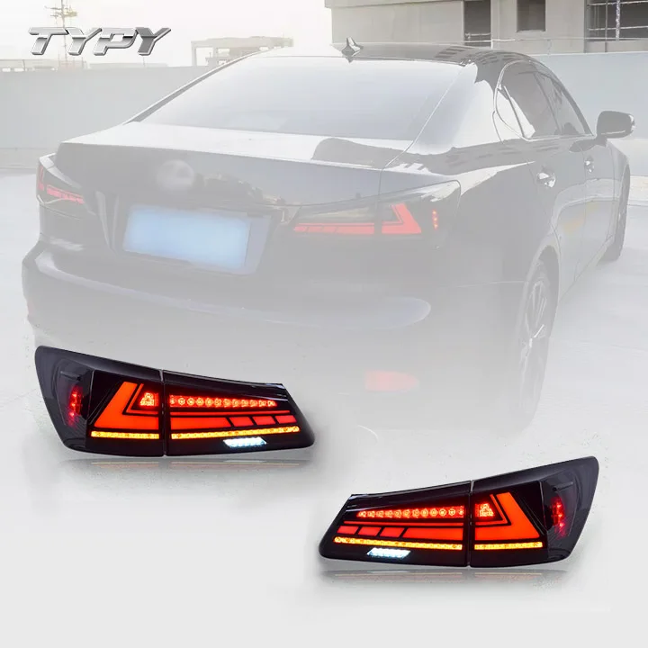 

Car Full LED Tail Lights With Start Animation Sequential Indicator For Lexus IS250 300 2006-2012