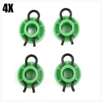 4X Door Power Window Regulator Guide Retainer Clip Slider For Saab 900 9-5 9-3 Front Power Casement Regulator Guide Roller Clip