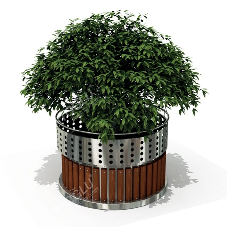 Metal Hanging Plant Pot Metal Flower Bucket Copper Flower Pot Artificial Flower Green Customize Planter