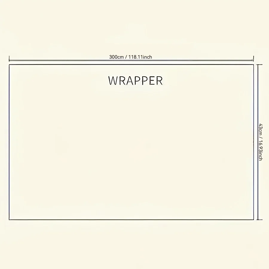 1 لفة من ورق تغليف عيد الميلاد العملاق طويل جدًا - نمط شجرة الصنوبر، زخارف ورقية سميكة ومتينة على شكل كرافت مقاومة للتمزق