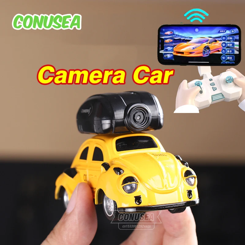 

Rc Car with Camera HD Wifi Fpv Pocket Racing Drift Vehicles Light Music Remote Control Car Radio Controlled Cars Model Toys Boys