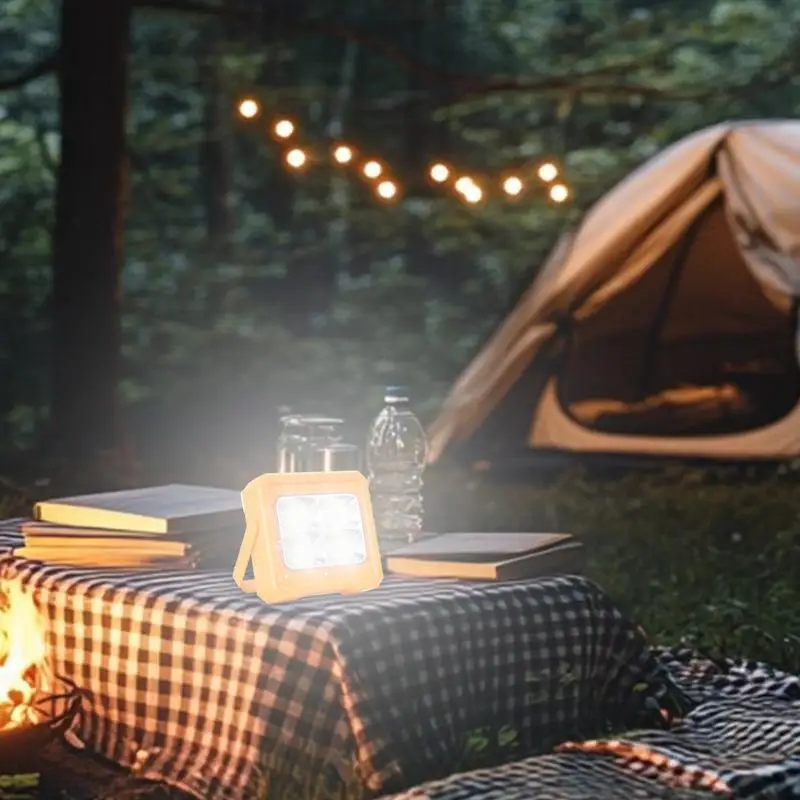 

Solar Garden Lantern Power Outage Light Portable Lantern LED Phone Charging Flashlight With Magnet For Tent Gardening Camping
