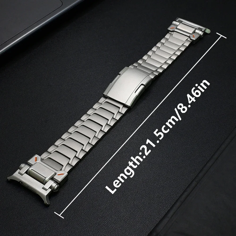Titanium Bracelet for Samsung Galaxy Watch 8 44mm 40mm 8 Classic 46mm Luxury Strap for GALAXY WATCH ULTRA 2025 2024 WatchBand