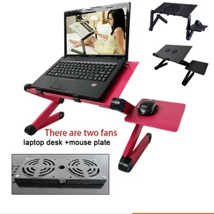 Adjustable table support for colder, portable, ergonomic, pc, notebook table, bed, sofa, mouse pad, aluminum 6 Main Sales Study Table - №3