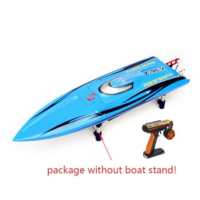 E36 Fiber Glass RTR RC Racing Boat Radio Control Speedboats Electric Ship Model With Motor Servo ESC Battery Ready To Run