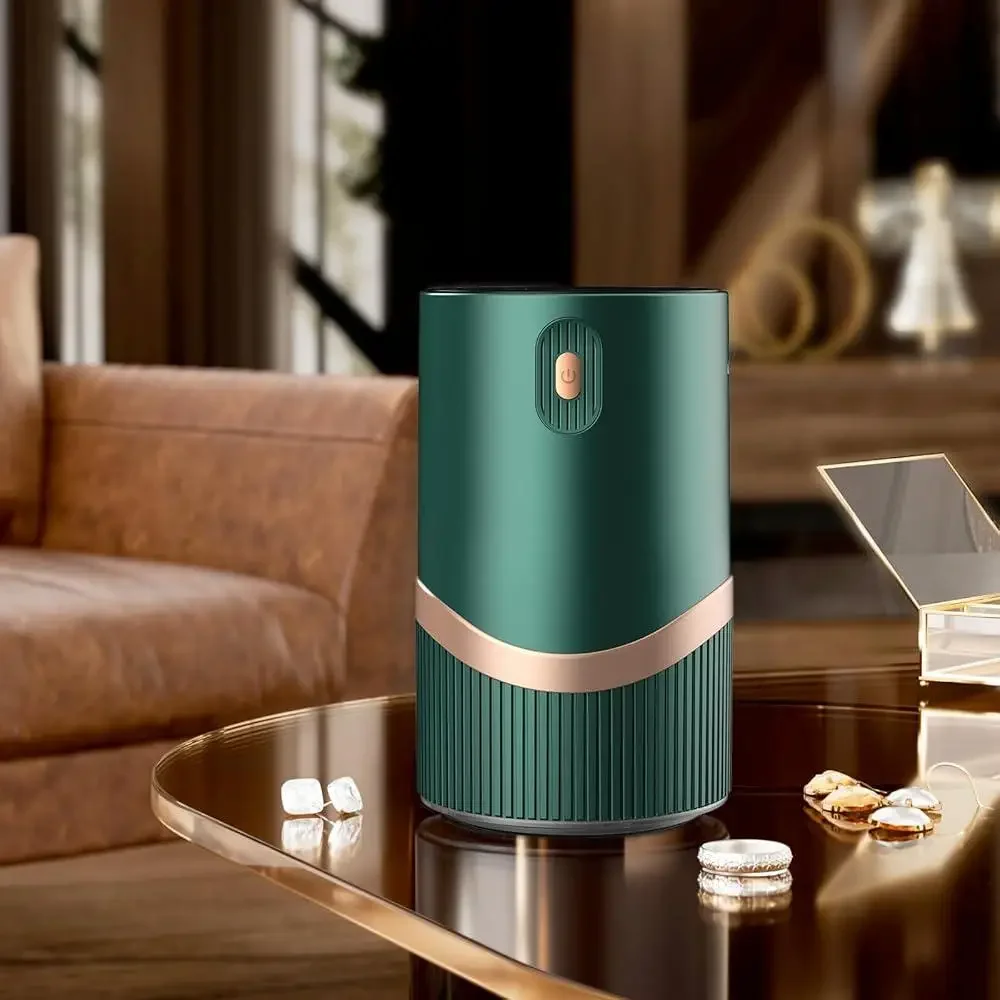 موزع روائح الزيوت العطرية بدون ماء، جهاز عطري محمول قابل لإعادة الشحن، سيارة منزلية، 4 مستويات رذاذ، شاشة LED، عملية هادئة #3