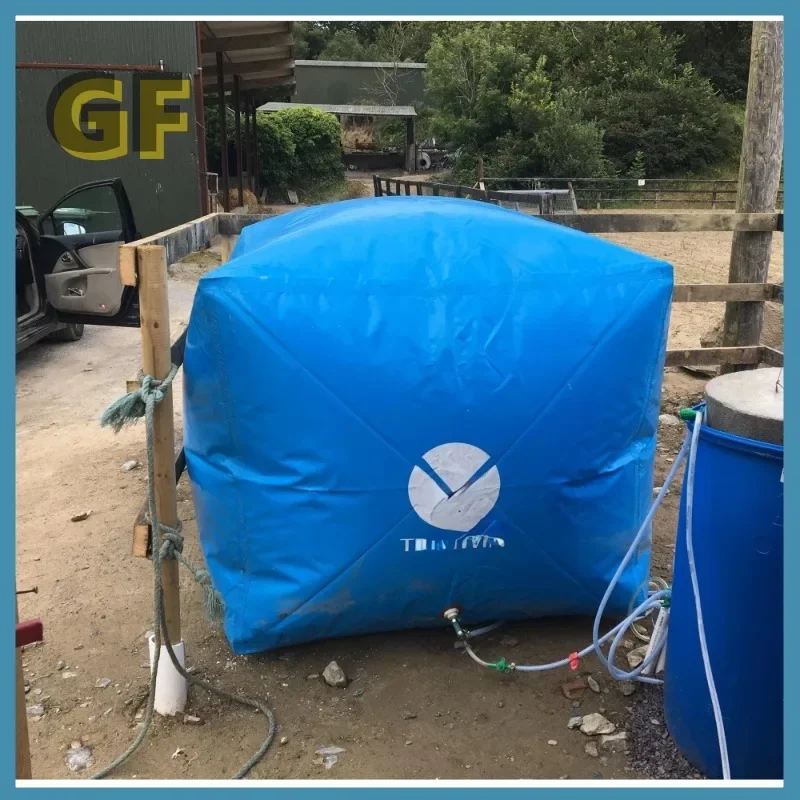 Biodigester system small size gas storage balloon biogas bag