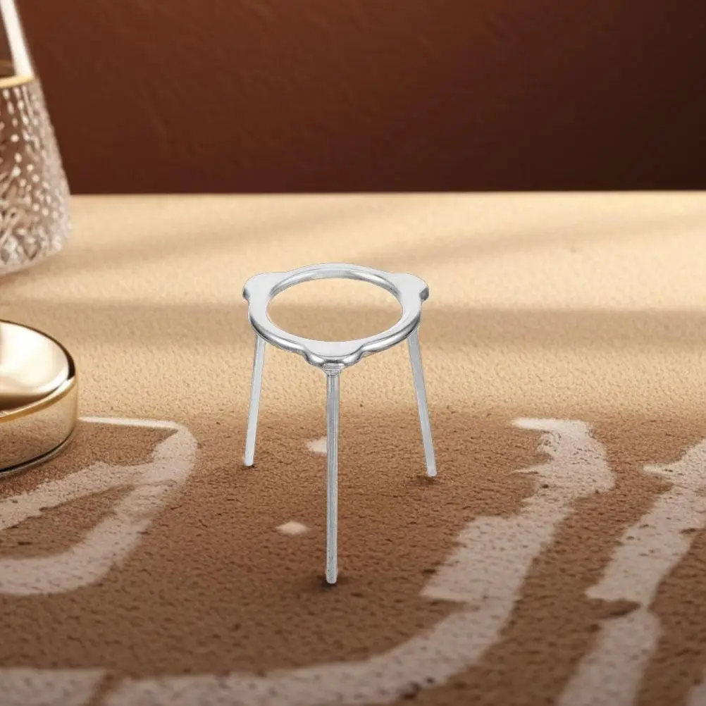 2pcs Tripod Lab Lifting Rack Aluminum Alloy Alcohol Lamp Stand Burner Stable Laboratory Chemical Experiments Setup