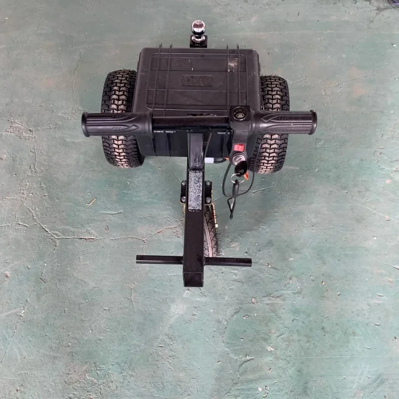 Electric Trailer Trolley Utility Dolly for Easy Pulling Includes 2 Hitch Balls Customized 12V 4 Inch Trailer Parts Trailer Jack