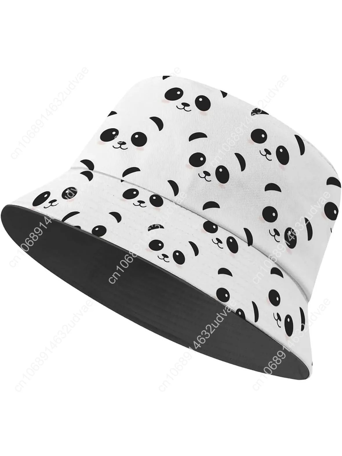 

Black Dinosaur Bucket Hat Beach Sun Hat Aesthetic Fishing Hat for Men Women Teens, Reversible Double-Side-Wear
