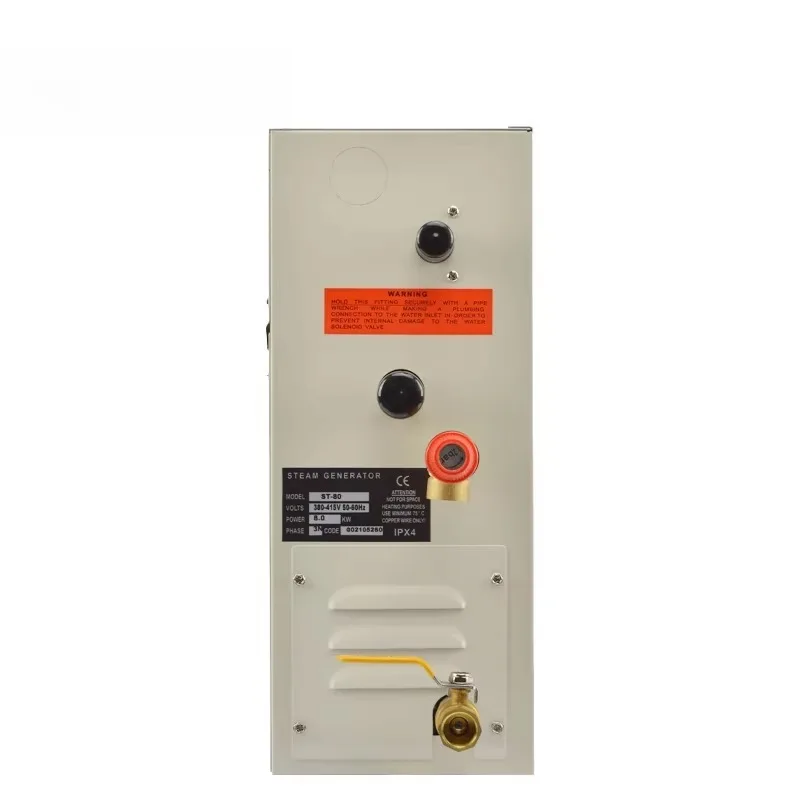 3kw 4.5kw 6kw 8kw مولد آلة ساونا البخار لـ Hammam حمام ساونا غرفة البخار الرطب 2-شخص لوحة التحكم