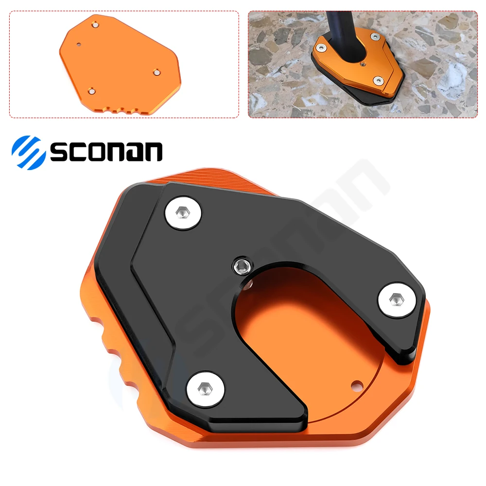 

Motorcycle Kickstand Enlarge Side Stand Extension Support Pad For SVARTPILEN 125 200 250 401 2021 2022 2023