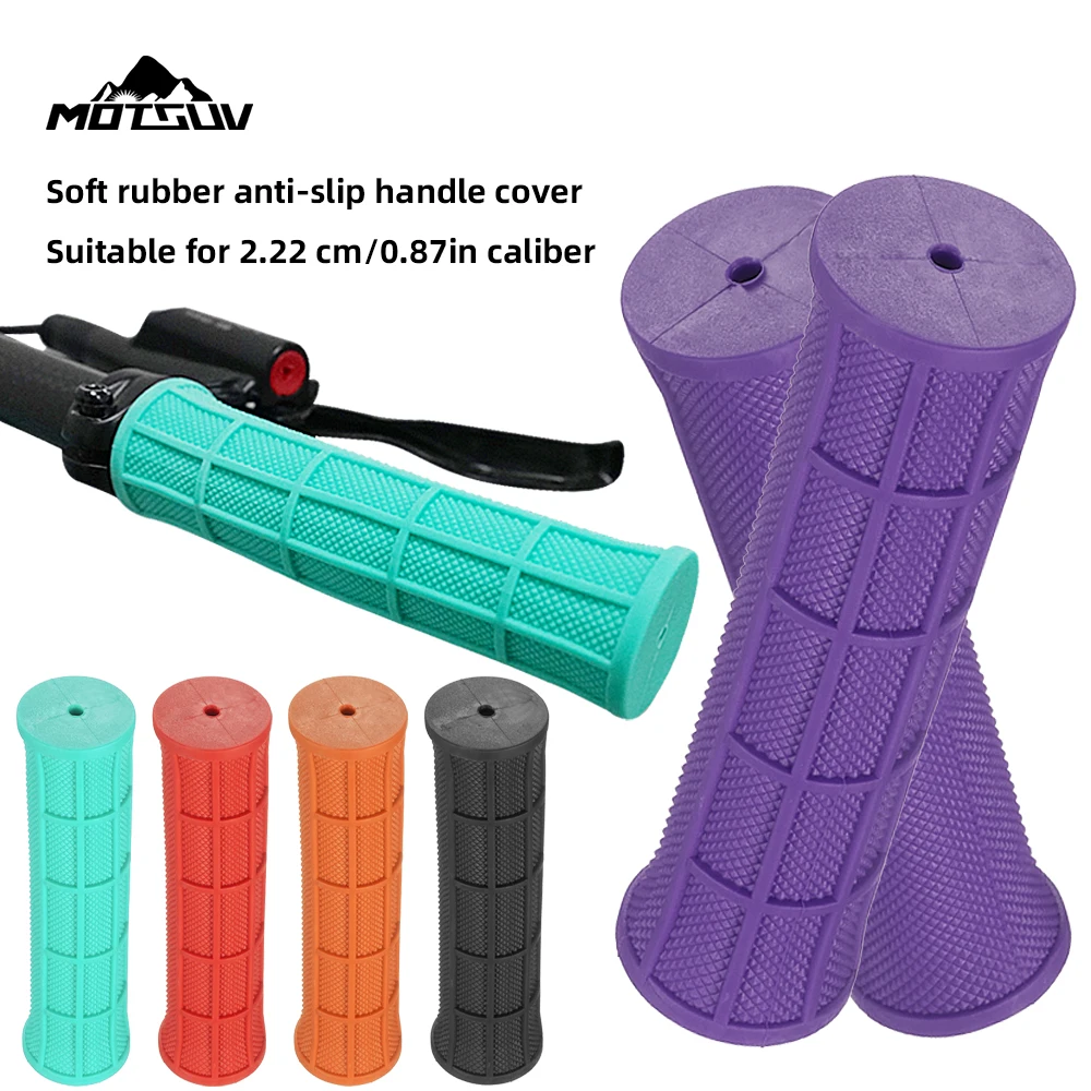 

MOTSUV MTB Bicycle Girps Pixel Particles Material Handlebar Girps High Density MTB Bike Handlebar Anti-slip Cycling Grip Cover