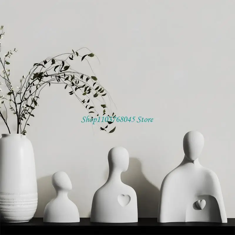 R53F Parent Child Hug Silicone Mold for Aromatherapies Crafting Mould