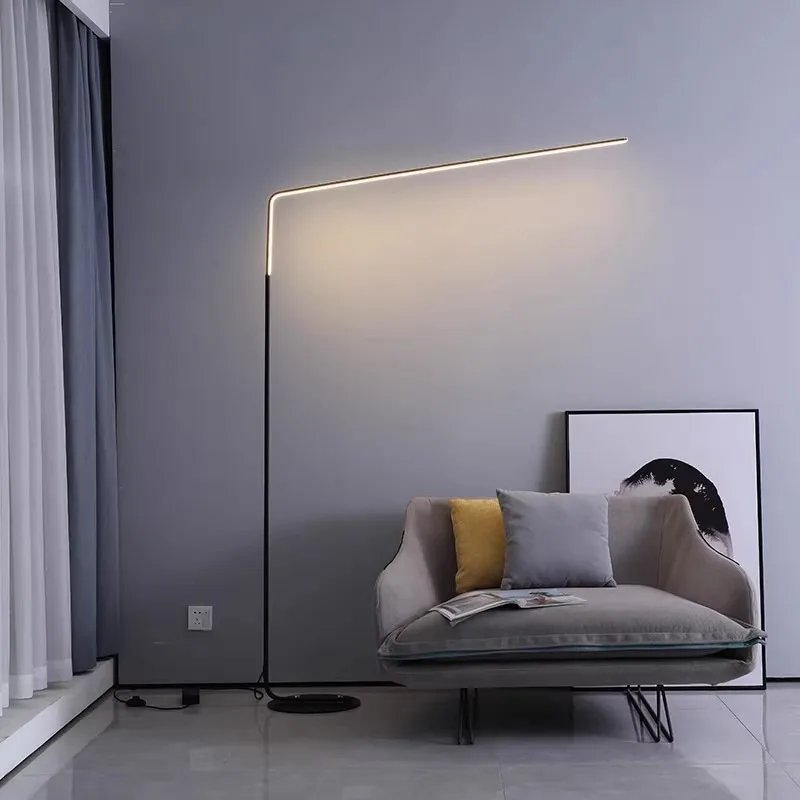 Floor lamp super bright living room bedroom bedside vertical table lamp