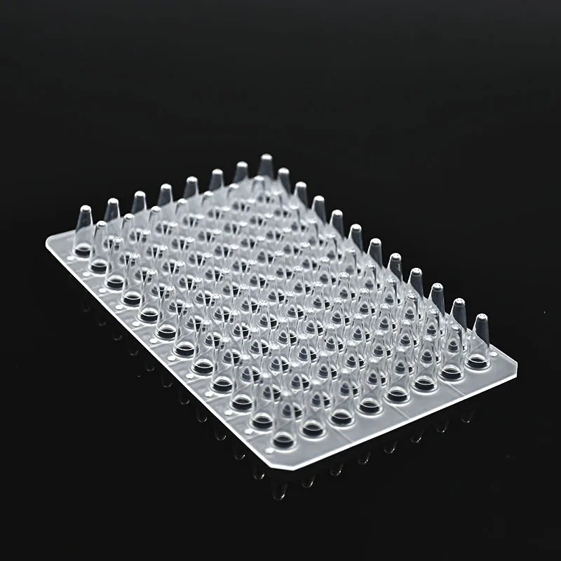 PCR Plate 96-well PCR Plate Silicone Seal Transparet PCR Tubes 0.2ml Non-sterile Sioicone Plate Buy Separately 10/PK