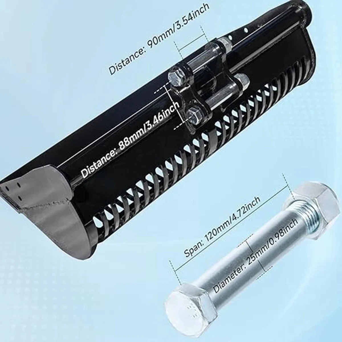 В наличии, на складе, ширина 600 мм/800 мм, насадка для ковша с песком для однотонного мини-экскаватора