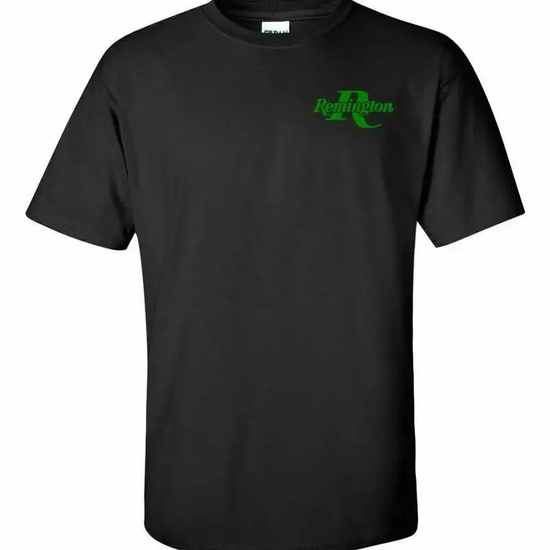 Remington Green Chest Logo T Shirt 2Nd Amendment Pro Gun Rights Rifle Pistol