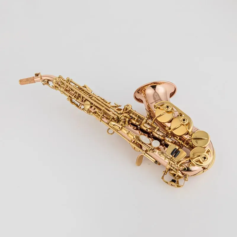 New Professional SC WO20 Bb Soprano Saxophone phosphor Bronze copper Gold key high quality Sax with Accessories