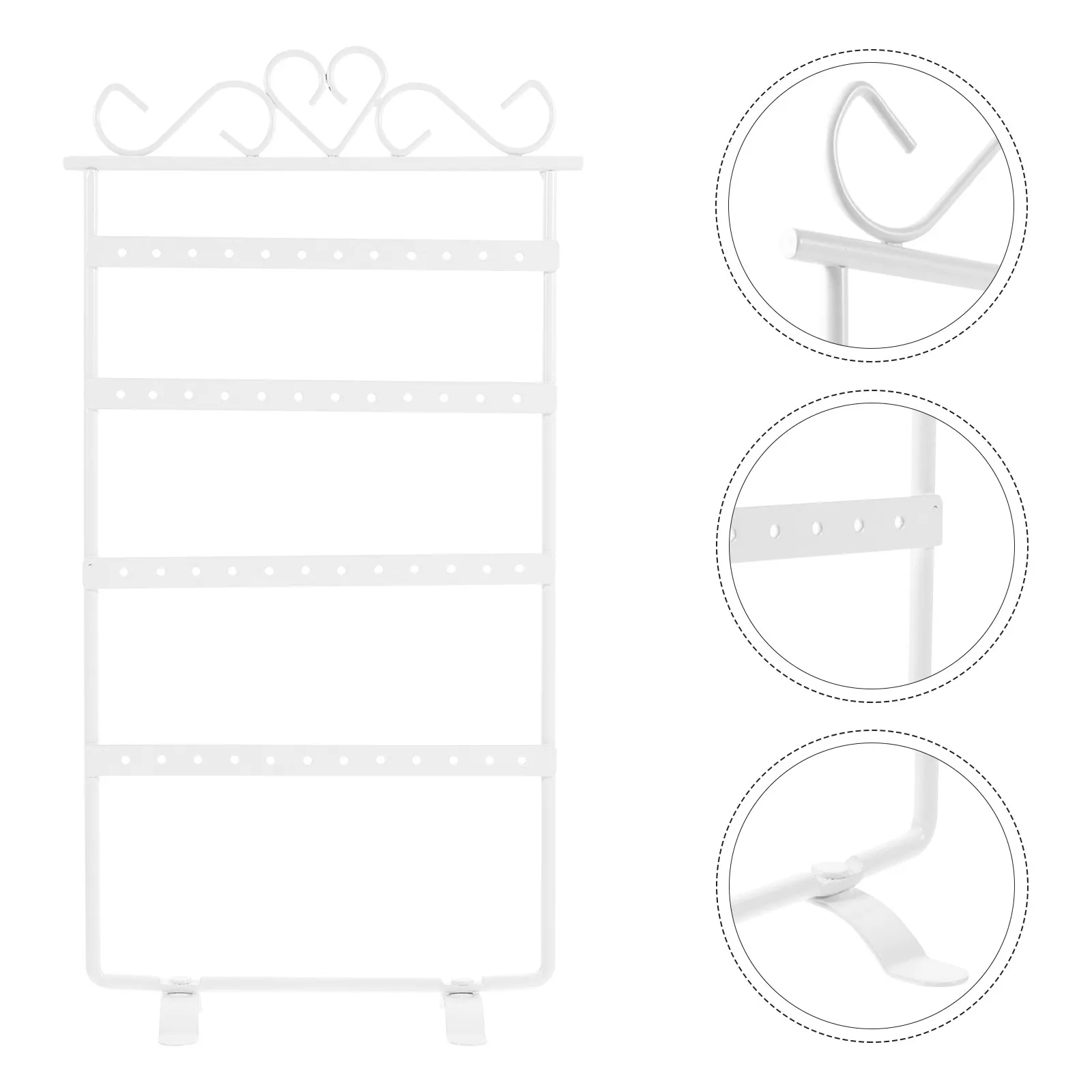 

Earring Display Rack Jewelry Organizer Stand Earrings Storage Holder Glamorous Room Decor Exquisite Gift Female Friends Family