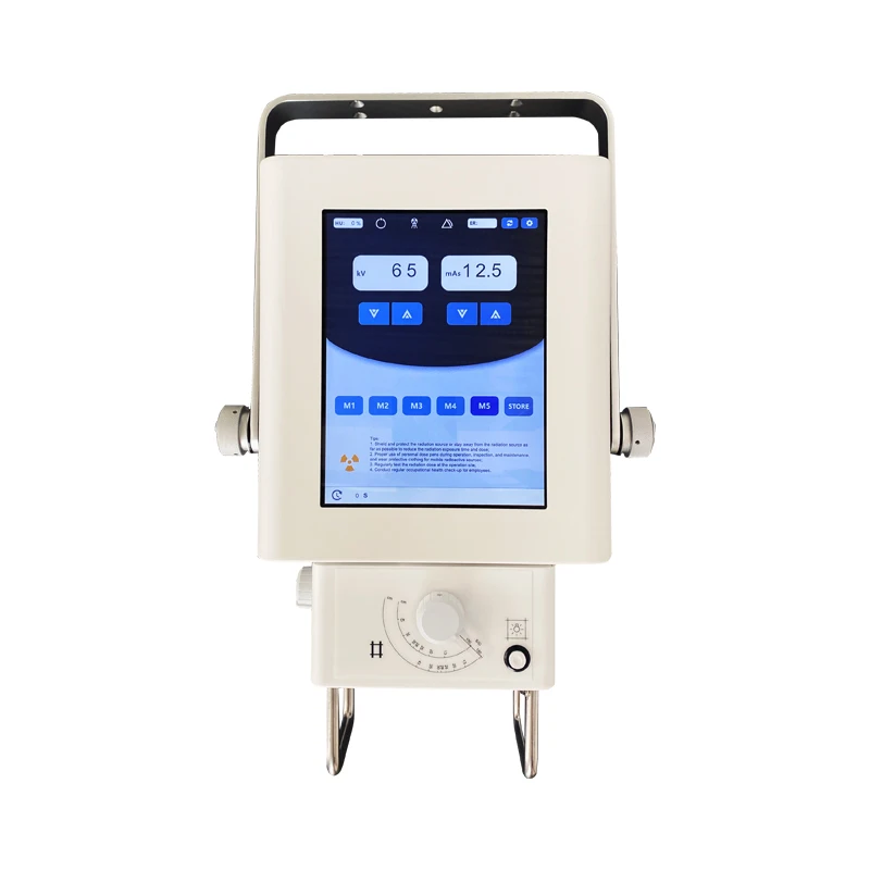 Macchina mobile a raggi X Macchina medica a raggi X Diagnosi per esame fisico Attrezzatura medica mobile Dr