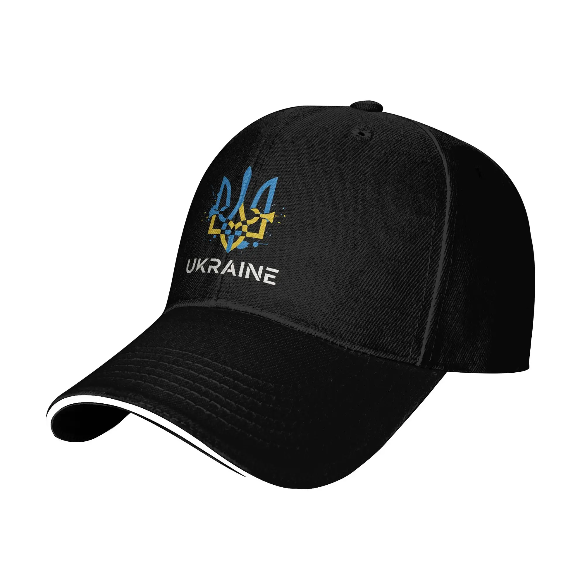 Graffiti Split Tryzub Ukraine Baseball Cap  Summer Casual Trucker Hat For Men Hunting Camping Sun Snapback Cap
