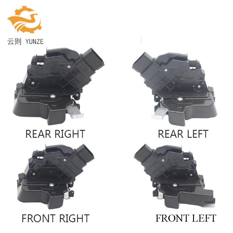 4 SIDES FRONT REAR LEFT RIGHT SIDE CENTRAL DOOR LOCK ACTUATOR FOR FORD FOCUS 1.8 MK2 C-MAX II