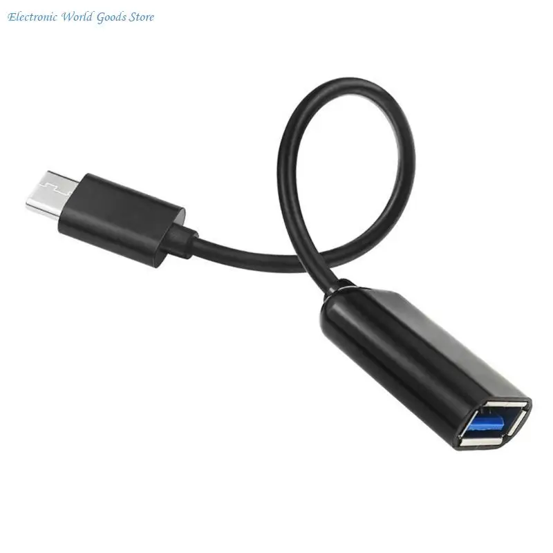 

A3PD UsbC to USB OTG Adapter Cable TypeC to USB Adapter OTG Cord for Orange