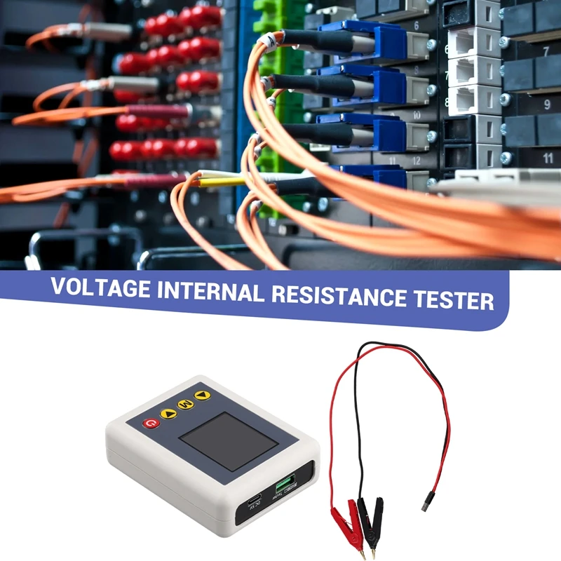 BEAU-DC5V High Precision Voltage Internal Resistance Tester TFT Display 0.1Mohm-20Ohm 0.001V-45V Lithium Battery Test TS4520