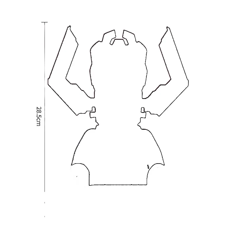 

Строительные блоки MOC, 28 см, большая мини-фигурка, сборная модель, дисплей, персонаж аниме, декоративная игрушка, праздничный подарок, коллекционная