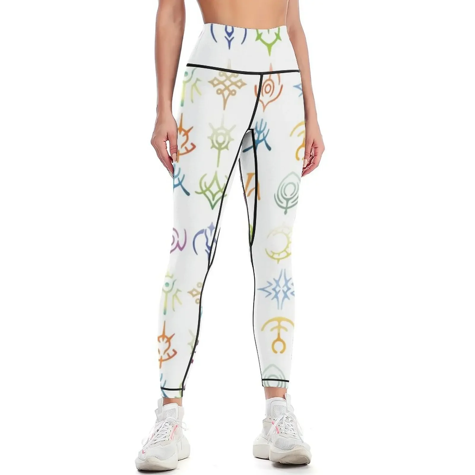 The crests - colored version Leggings for girls gym's sportswear Womens Leggings