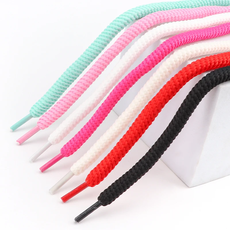 Round Linen Cotton Shoelaces for Sneakers Sport Boot Shoe Laces Suitable Board Shoes Canvas AF1/AJ Shoe Rope 100/120/140/160CM