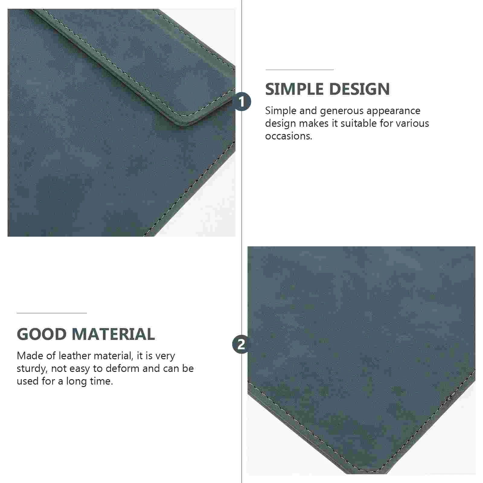 Manager Signature Pad Folder Dry Erase Clipboards for Classroom with Storage Writing Pencil Sketch Paper Office