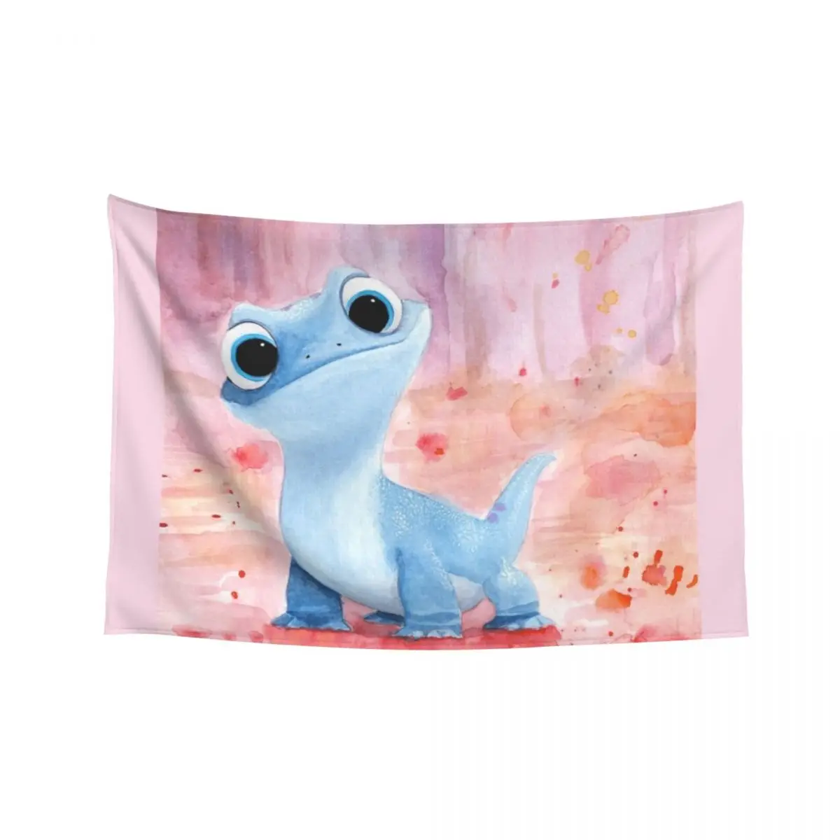 

Bruni, the fire salamander Tapestry Room Decoration Aesthetic Wall Decoration Mushroom Tapestry