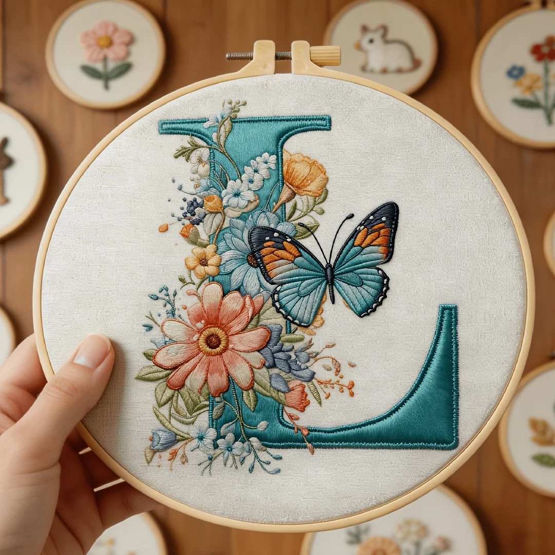 DIY-Stickerei-Set für Anfänger Komplettes Kreuzstich-Set mit Muster, Stoff, Fäden, Stickrahmen Handgemachtes Kunsthandwerk Heimdekoration für Erwachsene
