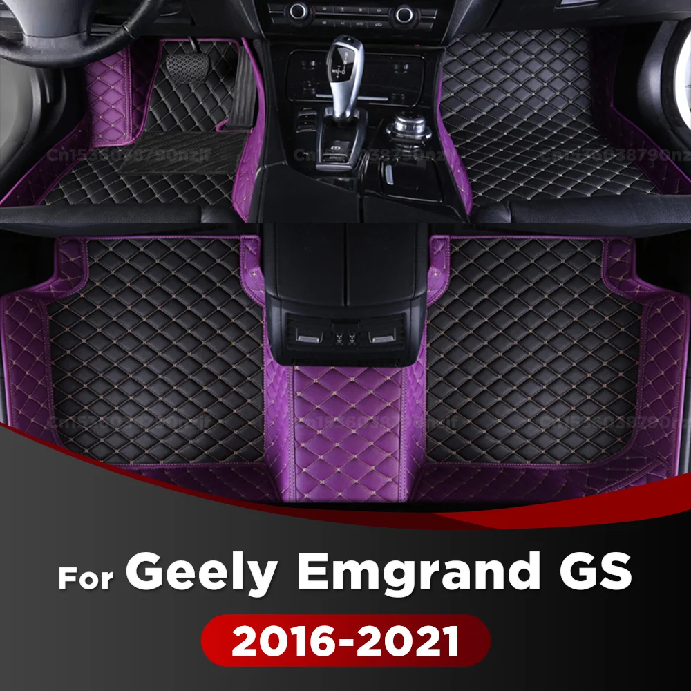 

Для Geely Emgrand GS 2016-2021 20 19 18 17 автомобильные коврики на заказ автомобильные подушечки для ног автомобильный ковер чехол аксессуары для интерьера