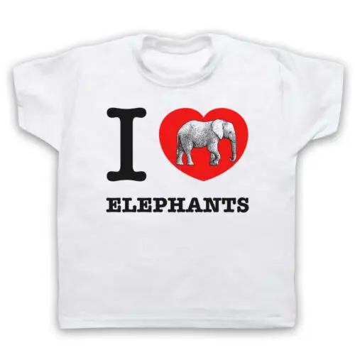 

I LOVE ELEPHANTS ANIMAL RIGHTS LOVER SAVE THE ANIMALS WOMANS T-SHIRT