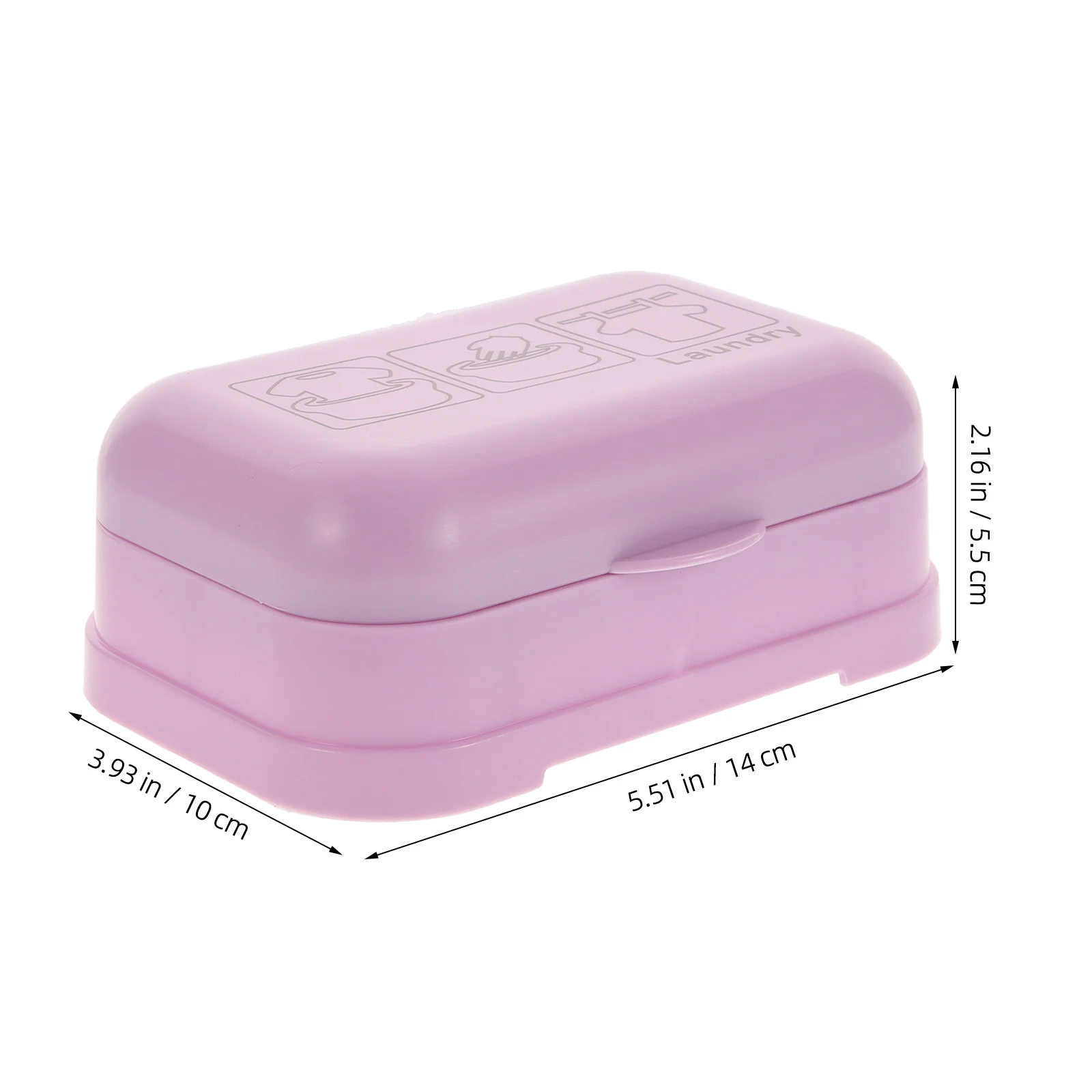 

2Pcs Lidded Soap Box with Compact Travel Design for Camping Hiking Outdoor Bathroom Use Portable Soap Storage Container Holder