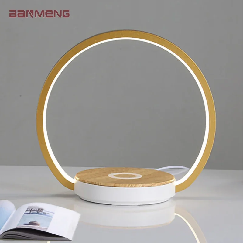 

Touch dimming LED table lamp desk light Eye protection Wireless charging Night light indoor lighting home decor bedside bedroom