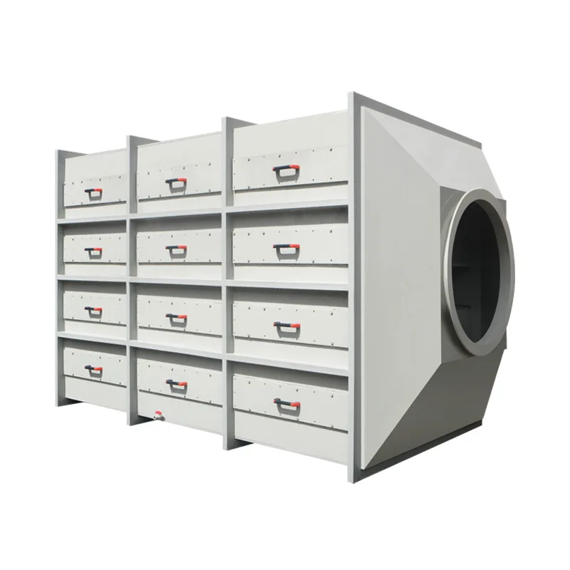 

Activated carbon adsorption box Purification equipment Waste gas treatment Filtration Activated