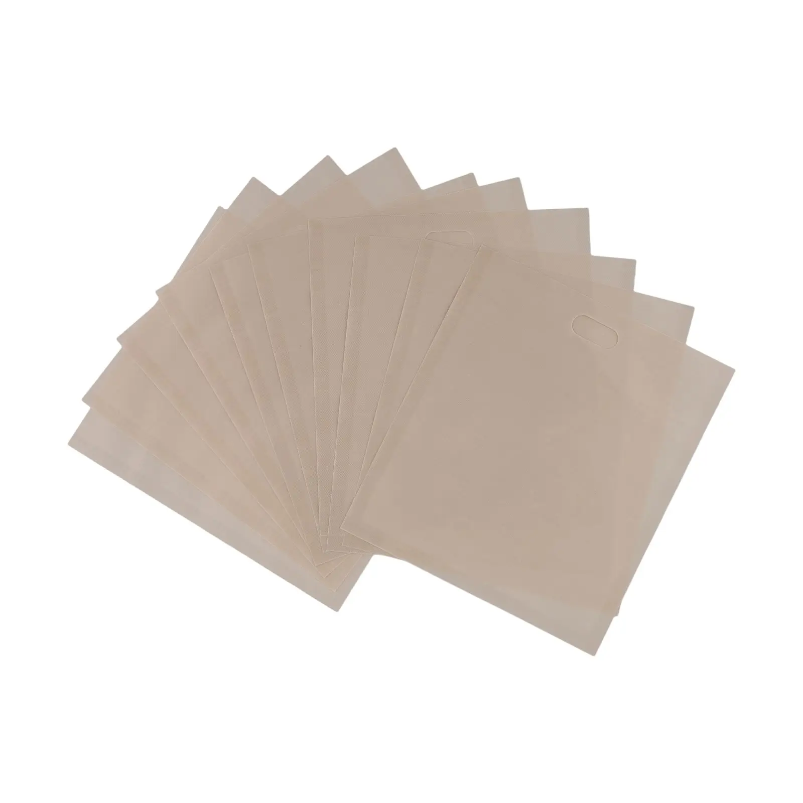 Cooking Multipurpose Baking Bags 16x16.5cm Toaster Bags Microwave Safe Toast Bags Oven Cooking Pouch Compact Storage Bags