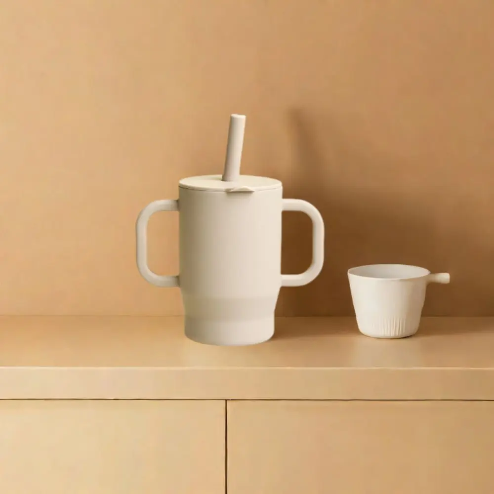 Copos de silicone para bebês, copos de alimentação inquebráveis de 180ml, resistente ao calor, sem bpa, copo de treinamento para bebês, leite